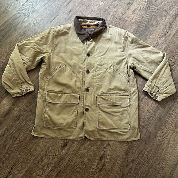 Woolrich Other - Woolrich Men’s Barn Jacket XL Chore Coat Fleece Lined